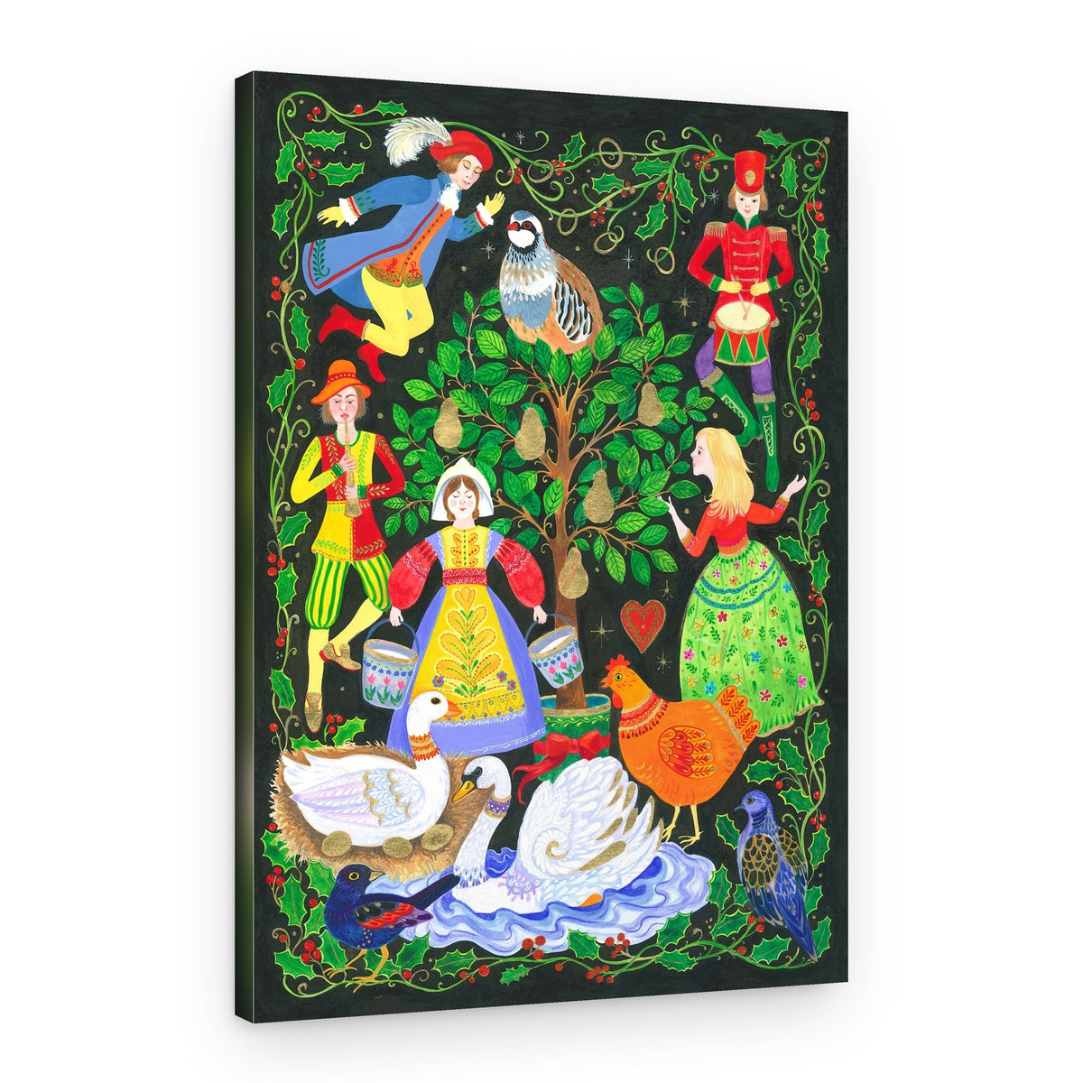 The Twelve Days of Christmas – Canvas Print