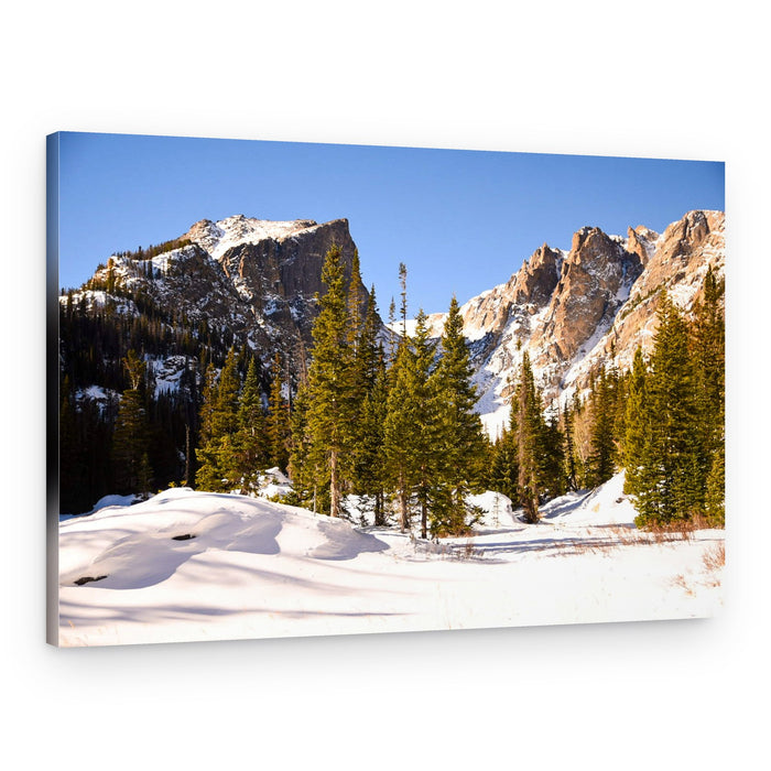 Serene Winter Landscape – Canvas Print