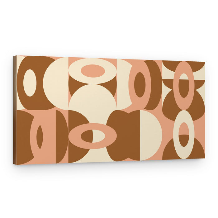 Midcentury Modern Curves – Canvas Print