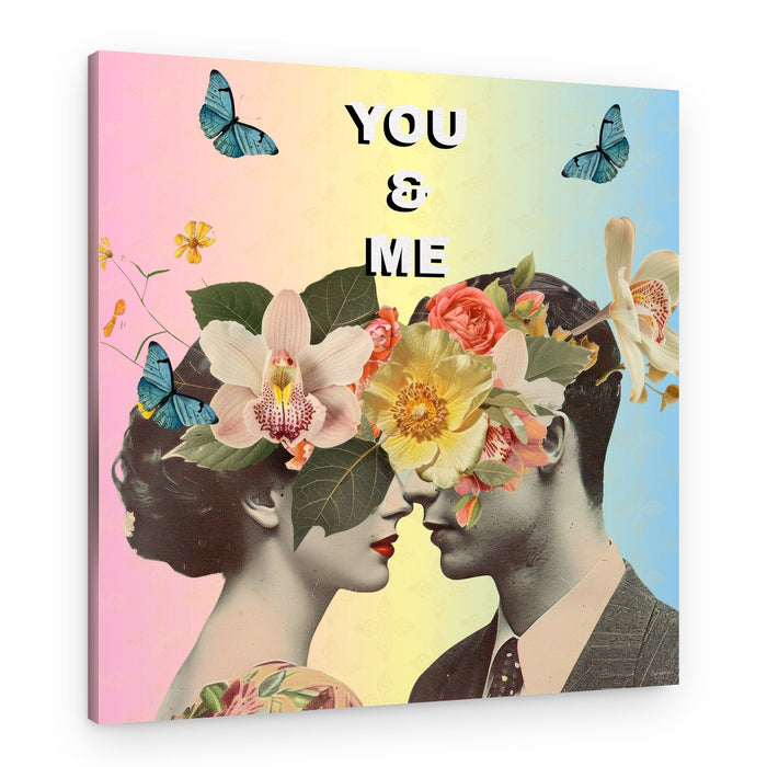 You And Me Floral Dream – Canvas Print