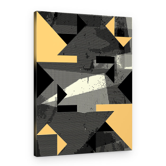 Dynamic Geometric Abstraction – Canvas Print