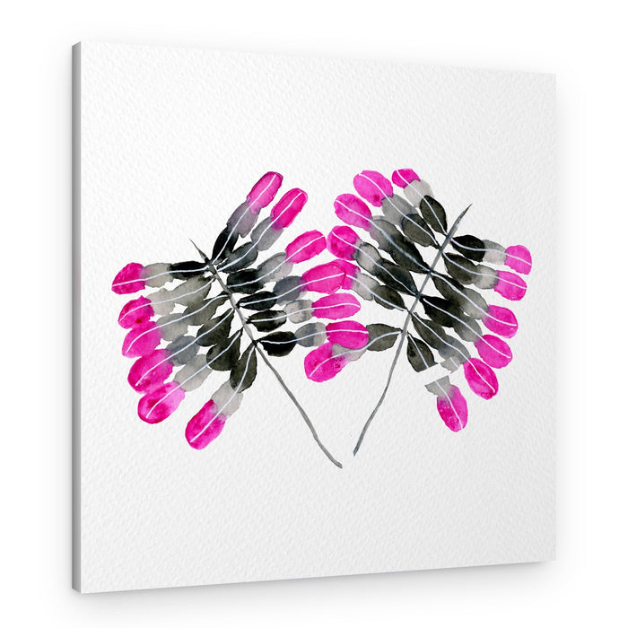 Modern Pink Botanicals – Canvas Print