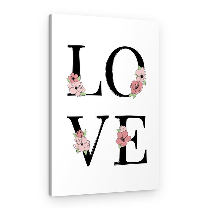 Love In Bloom – Canvas Print
