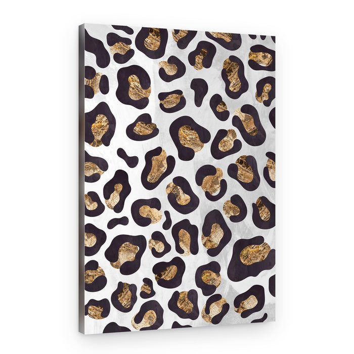 Glamorous Golden Leopard – Canvas Print