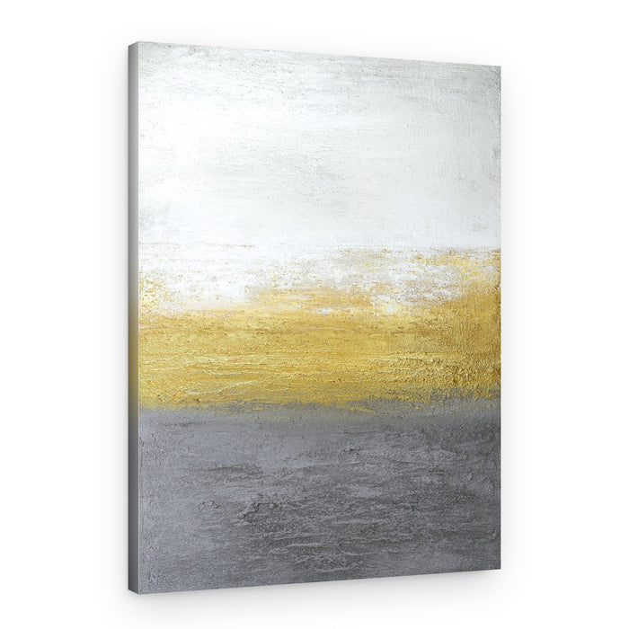 Golden Grey Horizon – Canvas Print
