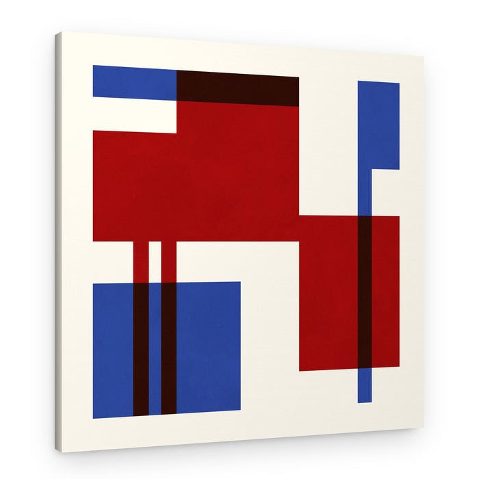 Abstract Color Blocks – Canvas Print