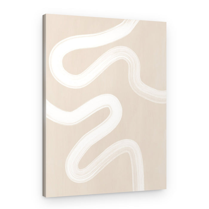 Wavy Abstract Lines – Canvas Print