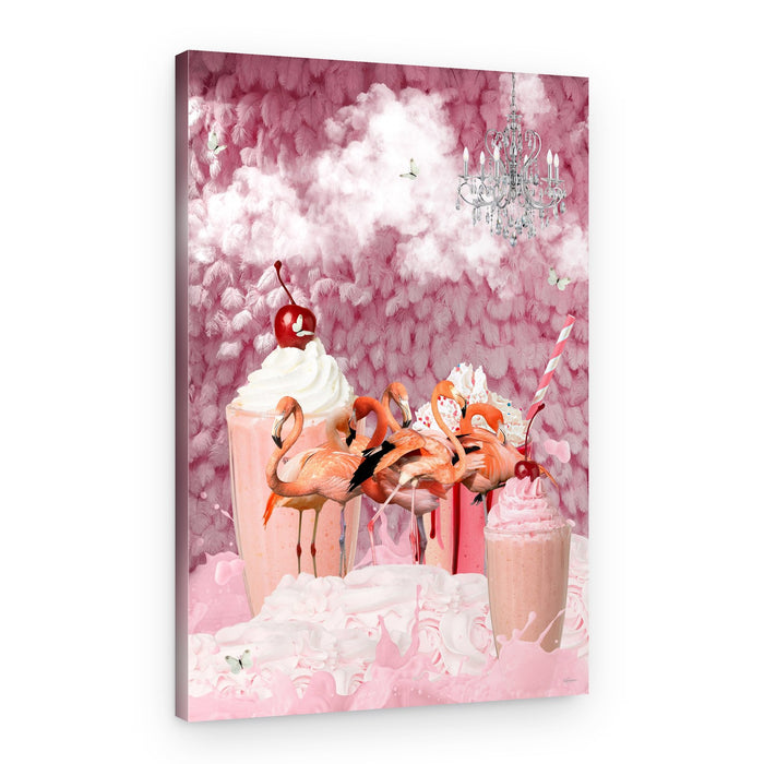 Sweet Flamingo Fantasy – Canvas Print