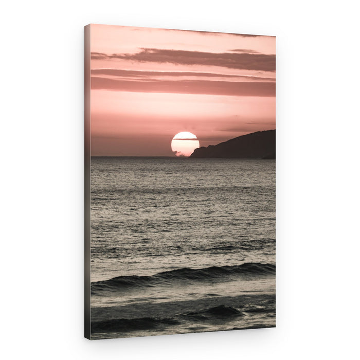 Crimson Horizon – Canvas Print