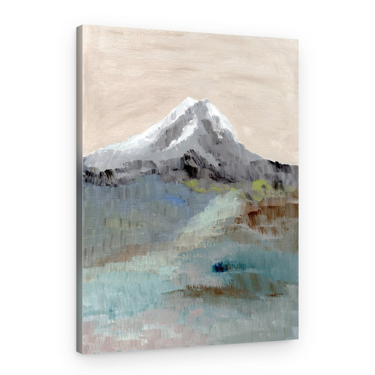 Misty Mountain Peak – Canvas Print