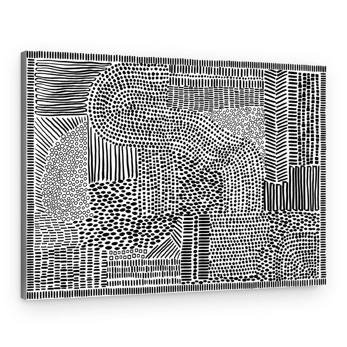 Modern Organic Shapes – Canvas Print