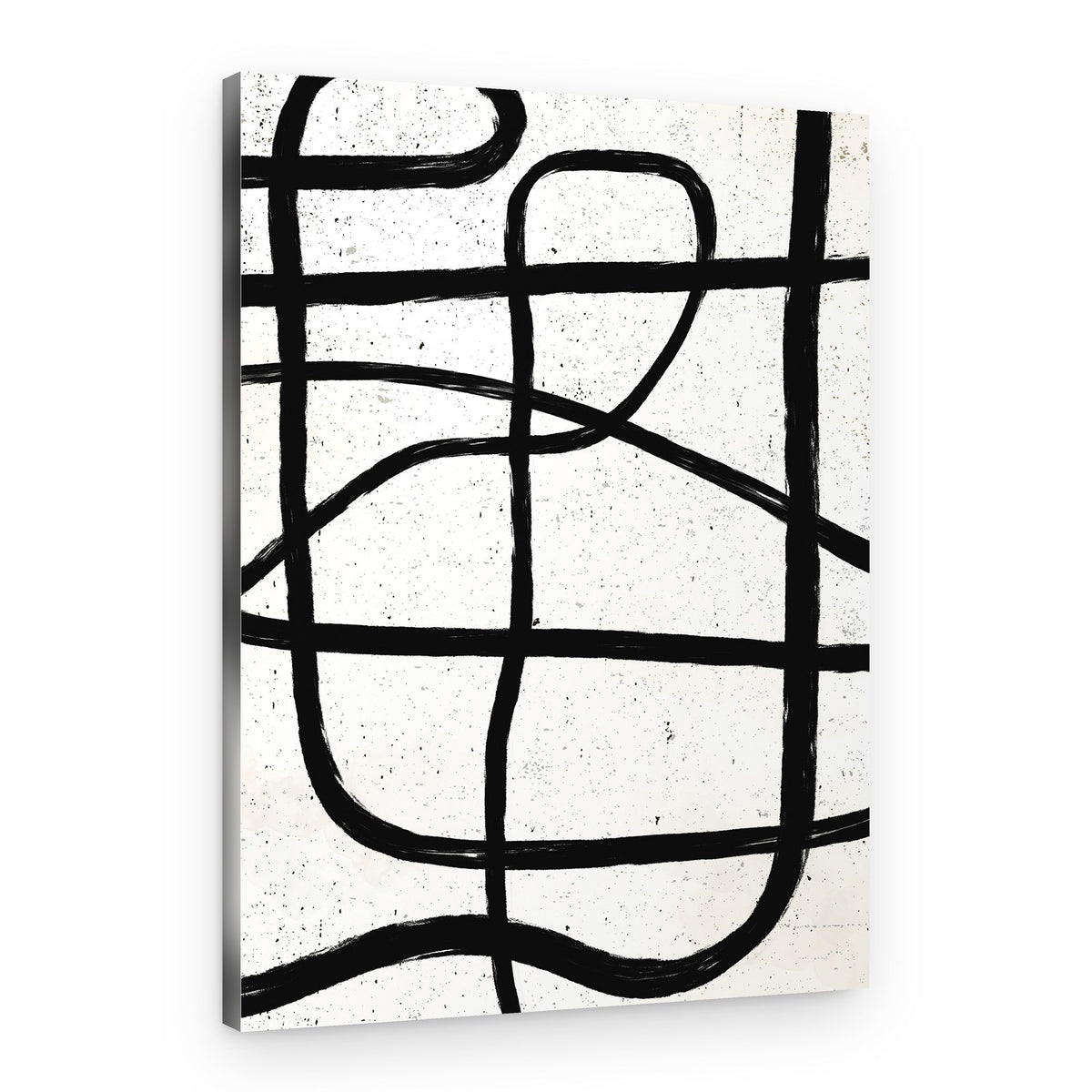 Modern Abstract Lines – Canvas Print