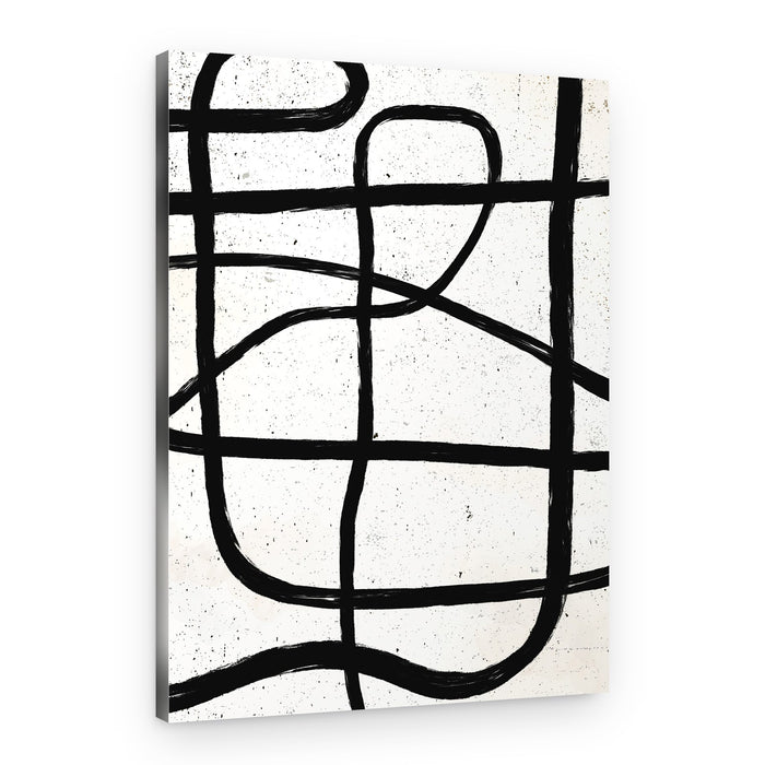 Modern Abstract Lines – Canvas Print