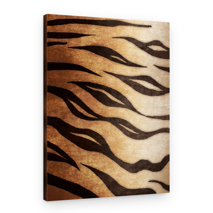 Wild Stripes Flow – Canvas Print