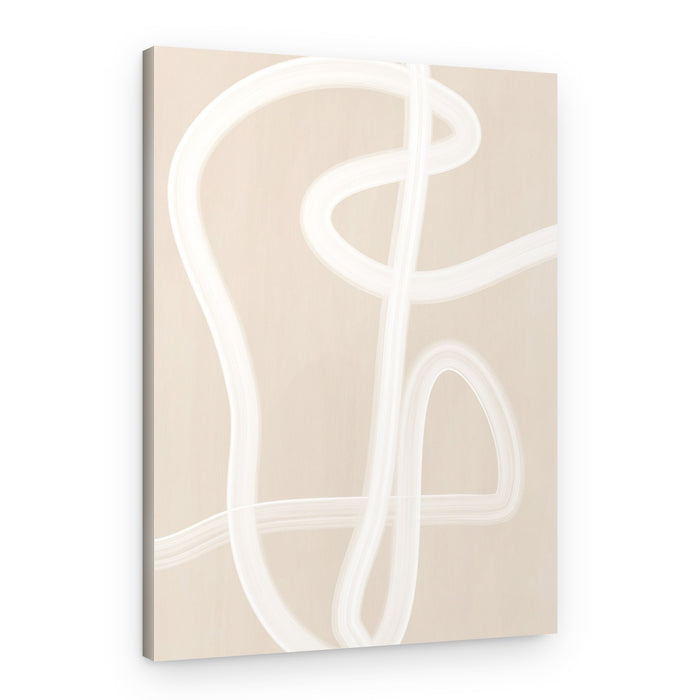 Flowing Abstract Lines – Canvas Print