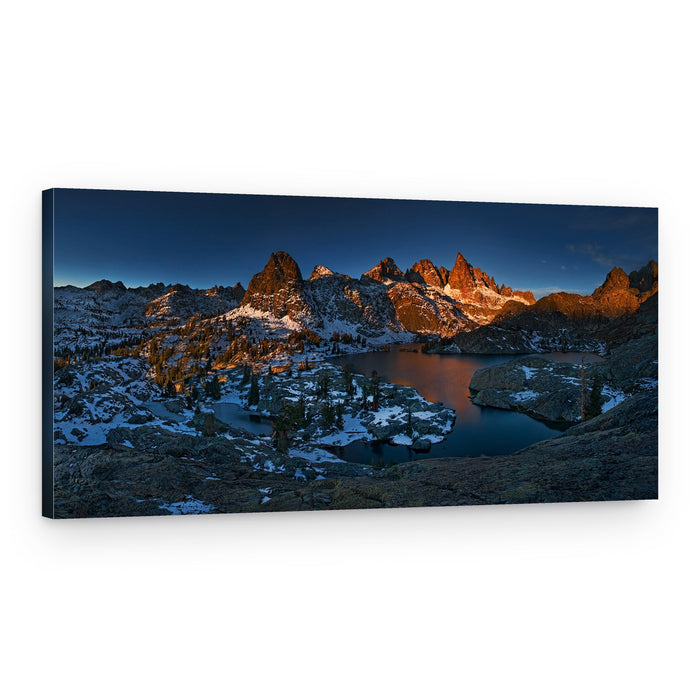 Majestic Alpine Sunrise – Canvas Print