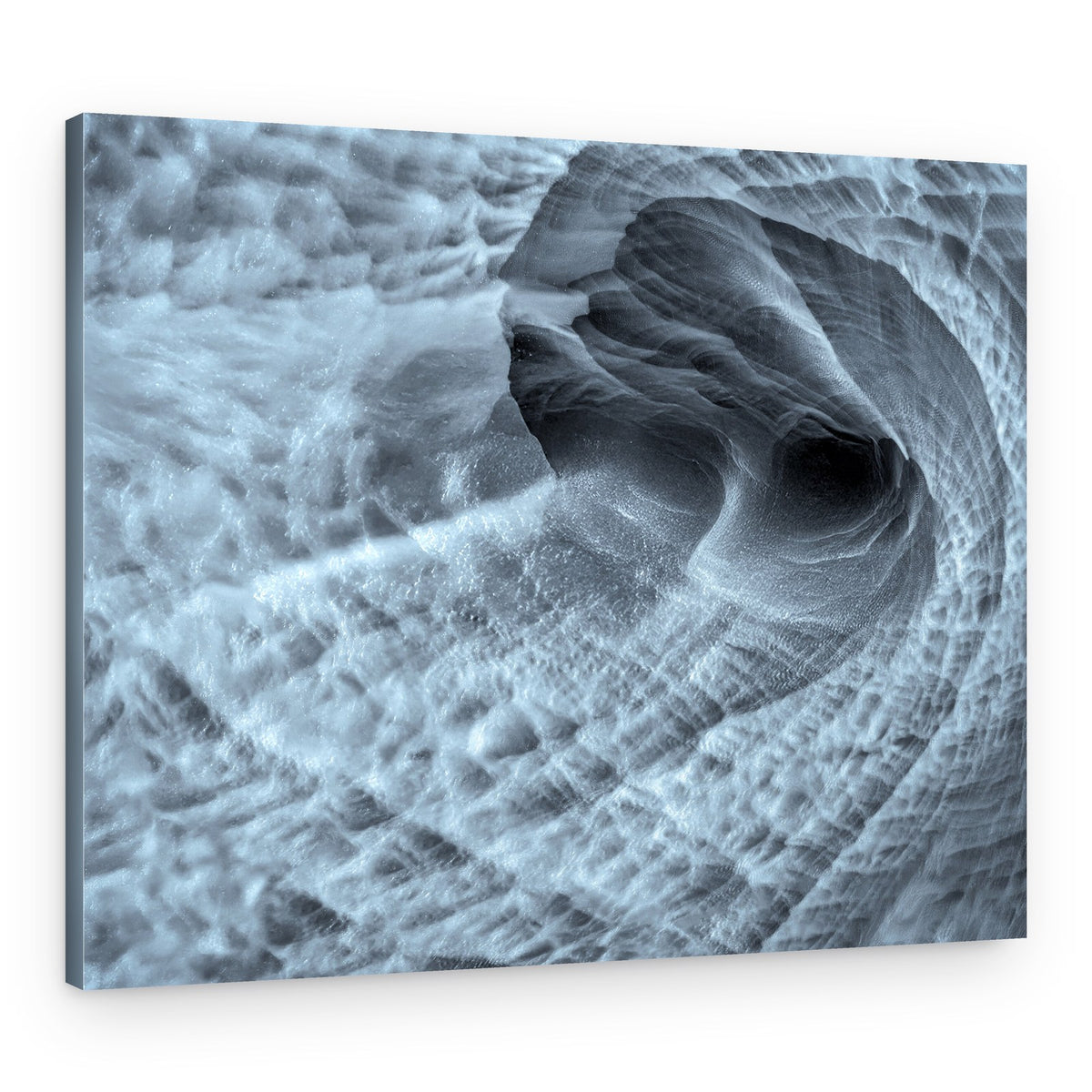 Frozen Dune Ripples – Canvas Print