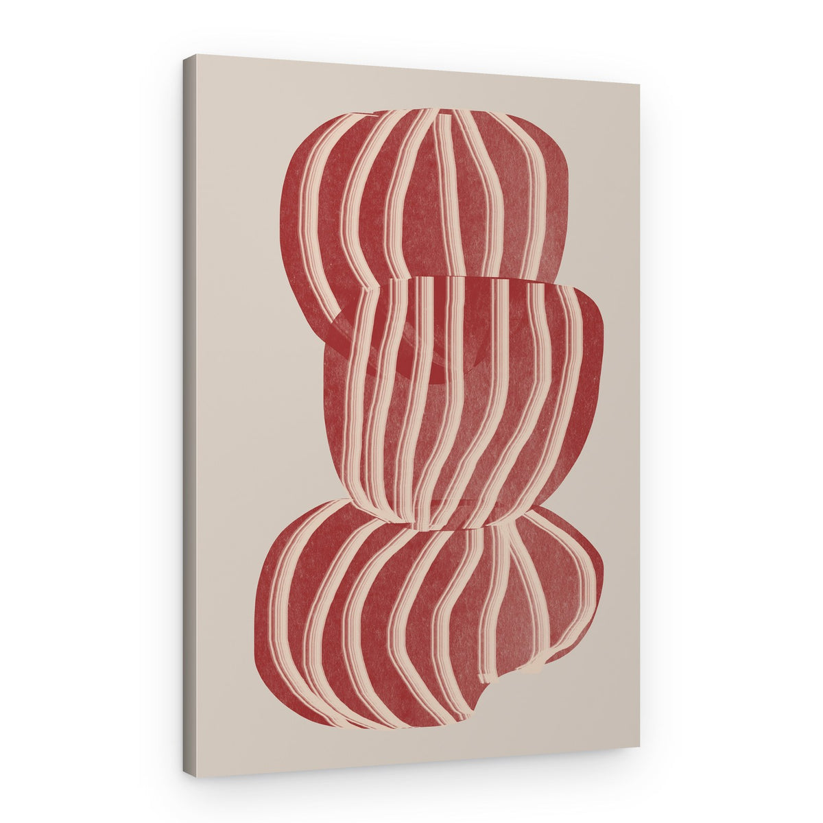 Striped Balance – Canvas Print