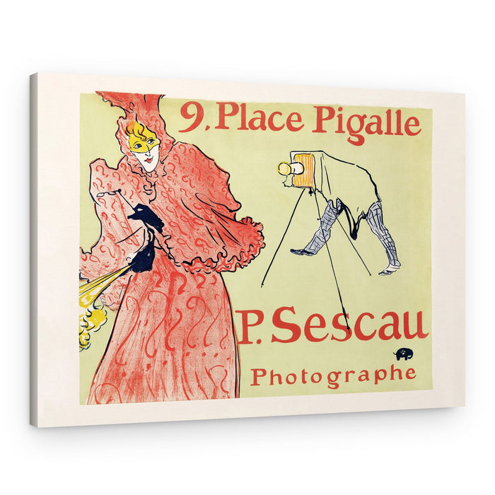 Le Photographe Sescau (1894) – Canvas Print