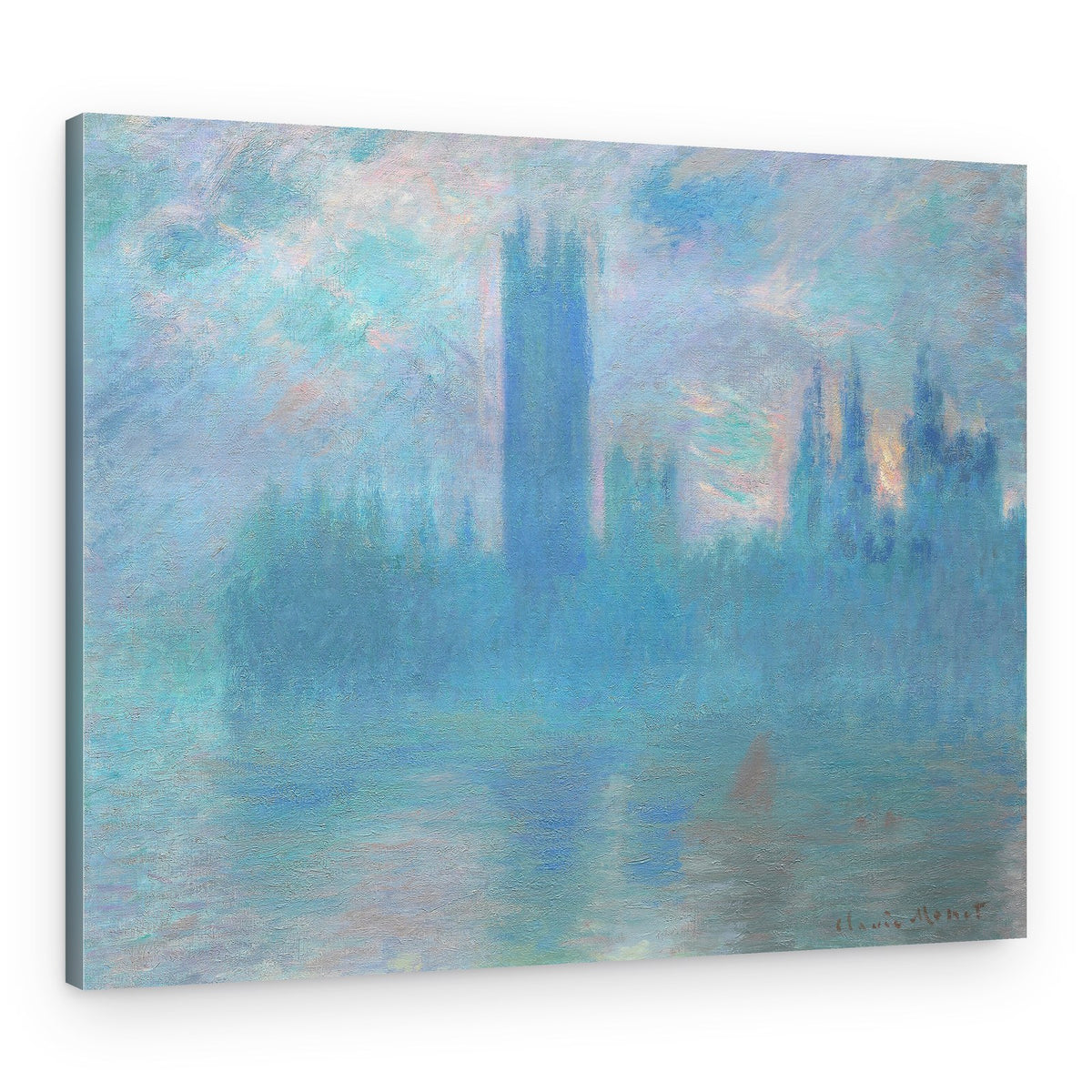 Houses of Parliament, London (1900–1901) By Claude Monet – Canvas Print