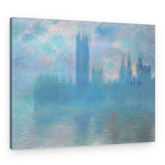 Houses of Parliament, London (1900–1901) By Claude Monet – Canvas Print