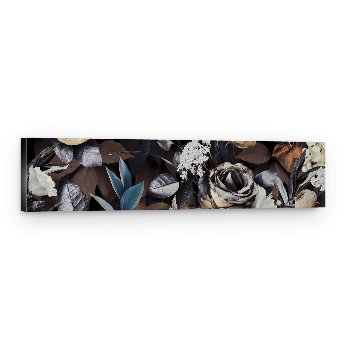 Elegant Rose and Foliage – Canvas Print