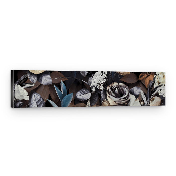 Elegant Rose and Foliage – Canvas Print