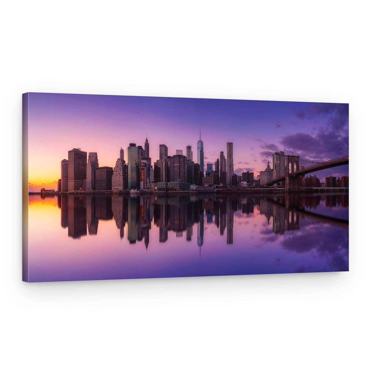 Vibrant New York City Reflections – Canvas Print