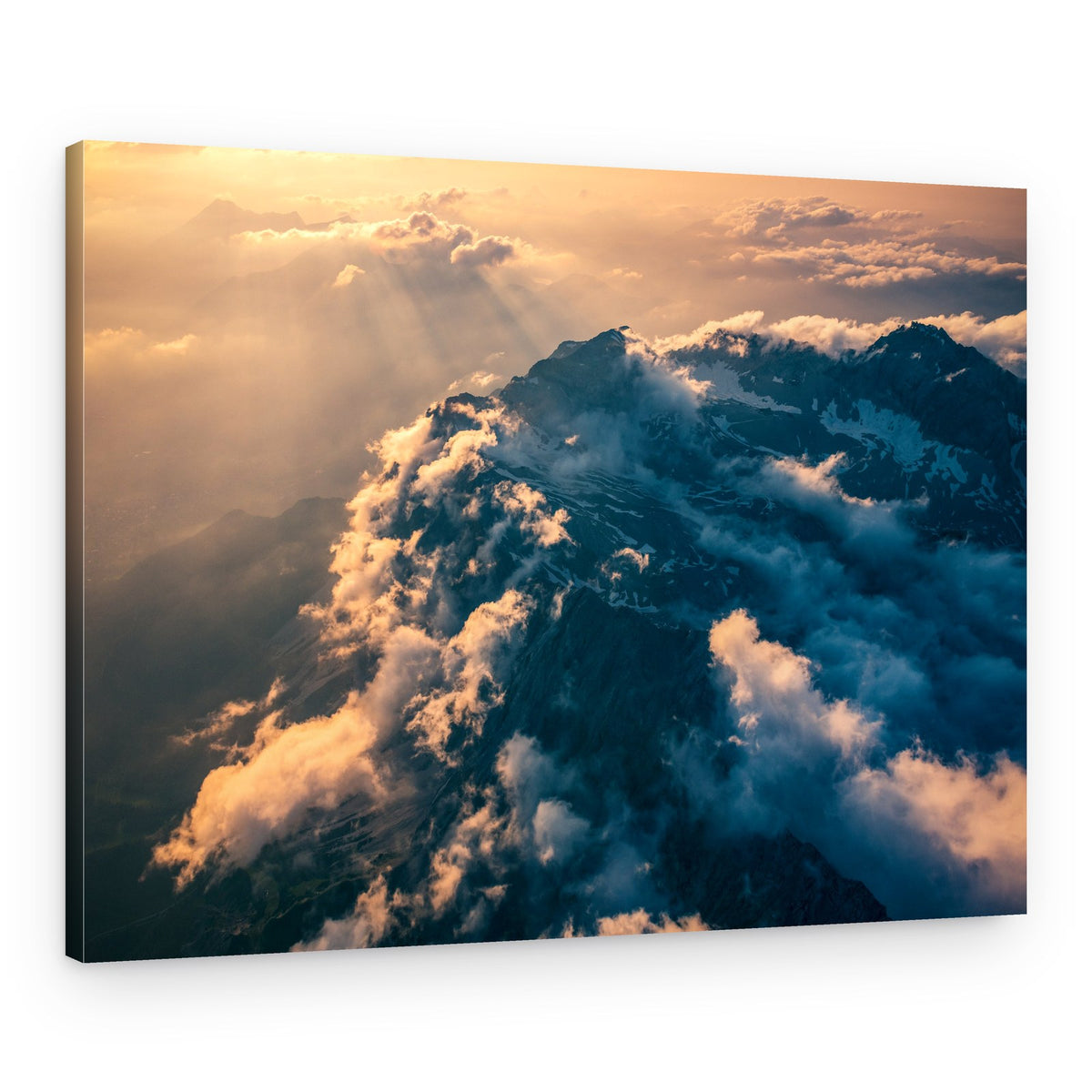 Cloudy Dress – Canvas Print