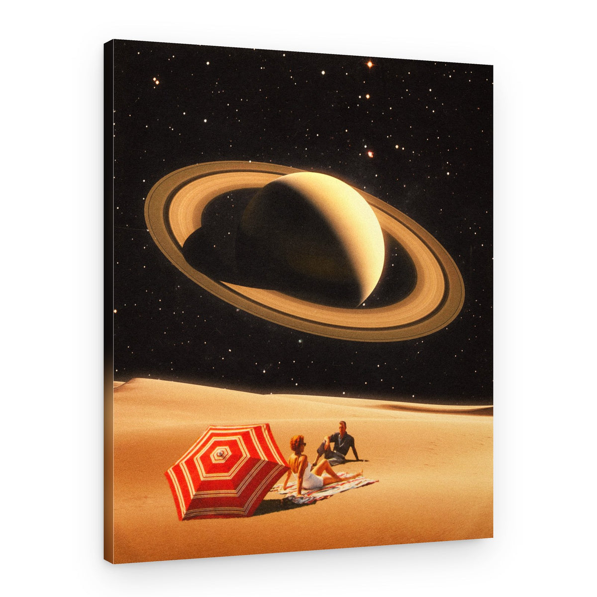 Space Date – Canvas Print