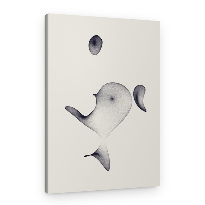 Floating Abstract Forms – Canvas Print