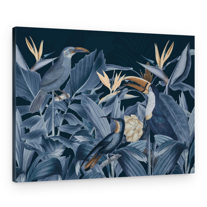 Tropical Bird Paradise – Canvas Print