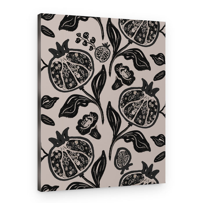 Pomegranates Pattern – Canvas Print