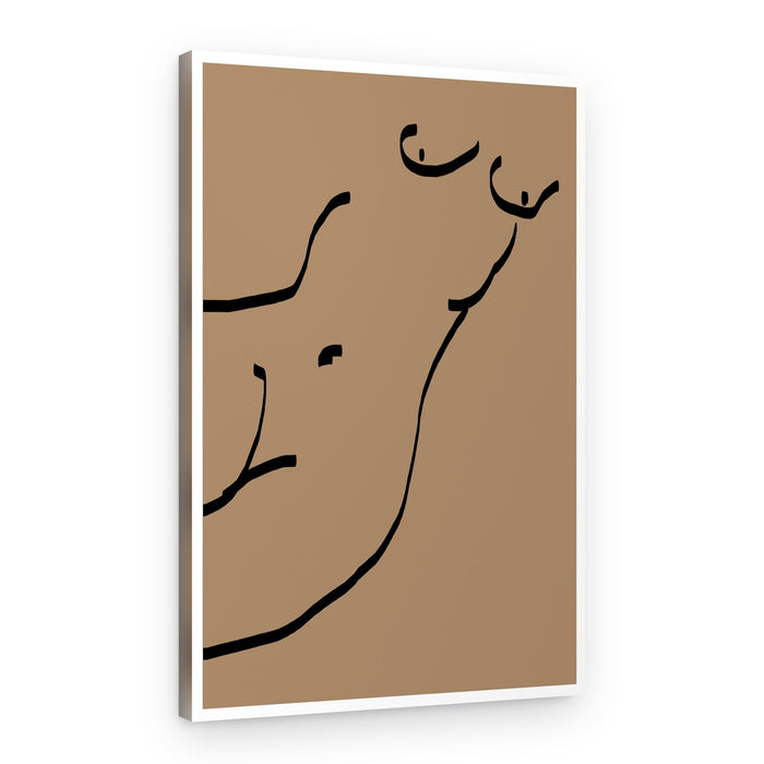 Curved Lines – Canvas Print