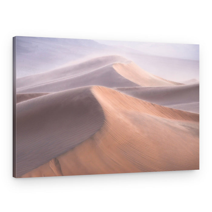 Windblown Desert Dunes – Canvas Print