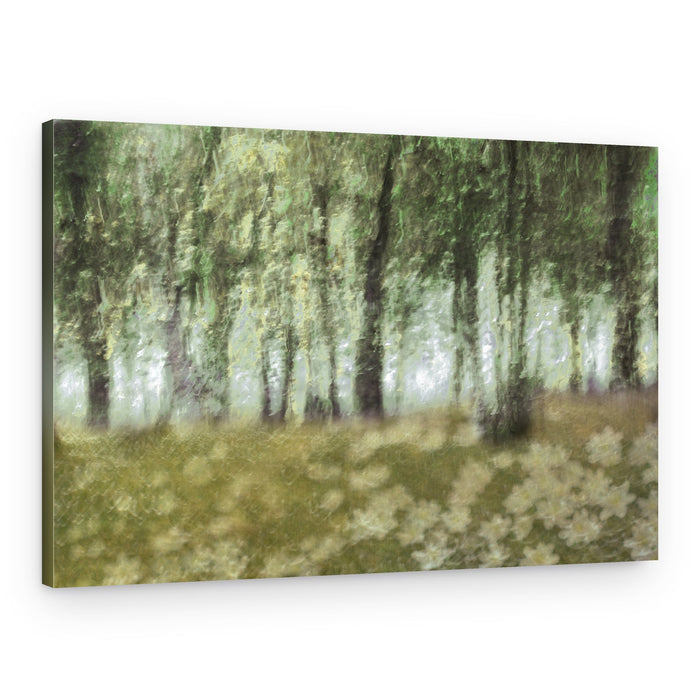 Dreamy Forest Flowers – Canvas Print