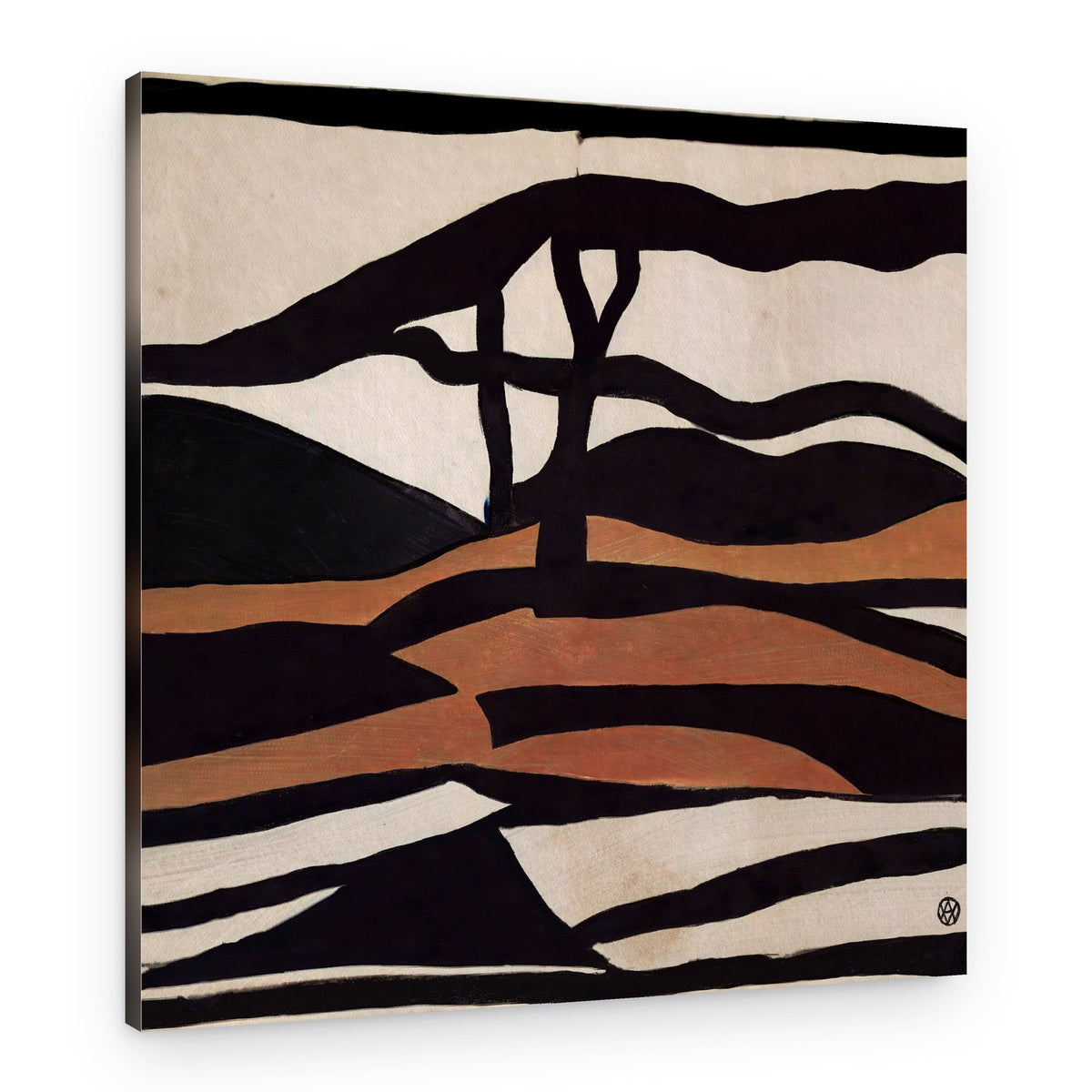 Abstract Desert Landscape – Canvas Print