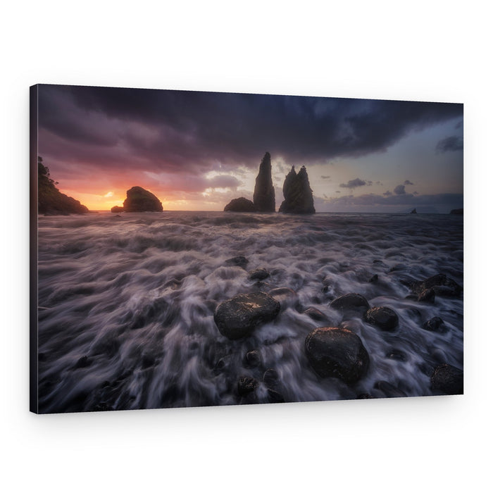 Dramatic Sea Stacks – Canvas Print