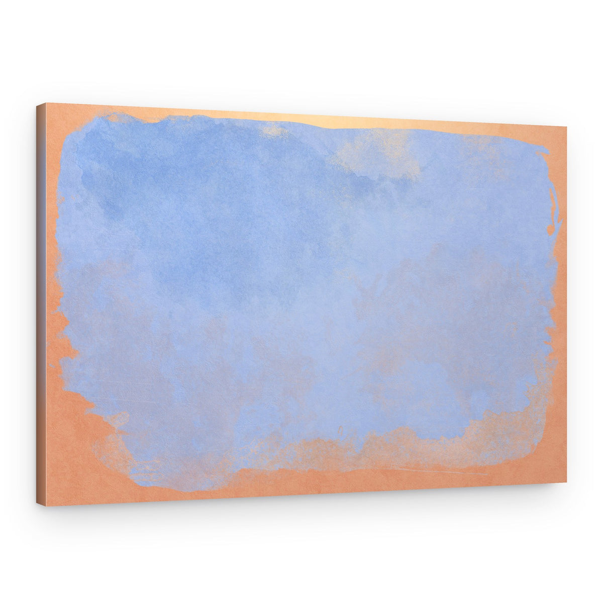 Soft Blue Abstract – Canvas Print