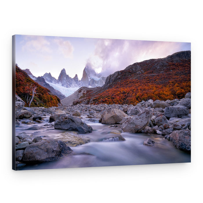 Majestic Fitz Roy Autumn – Canvas Print