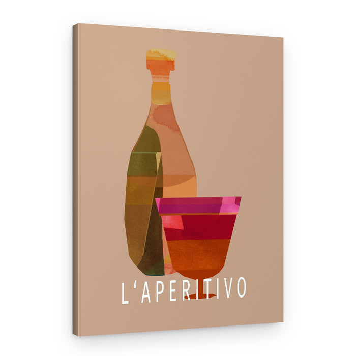 Vibrant Aperitif Drinks – Canvas Print