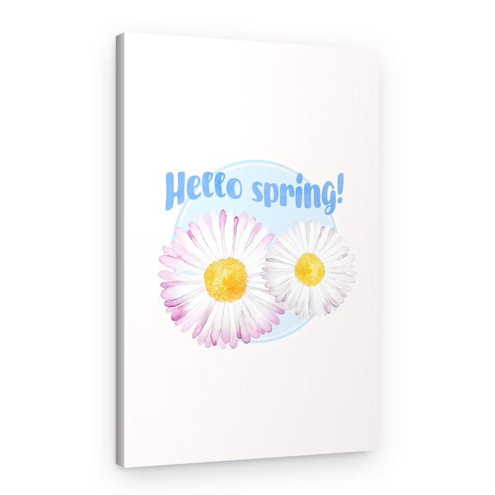 Hello Spring Blooms – Canvas Print