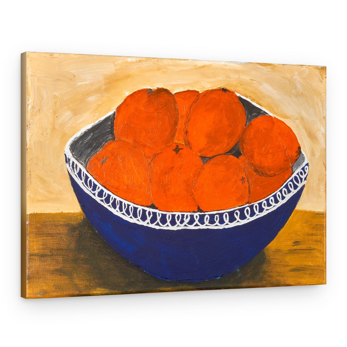 Rustic Orange Still Life – Canvas Print