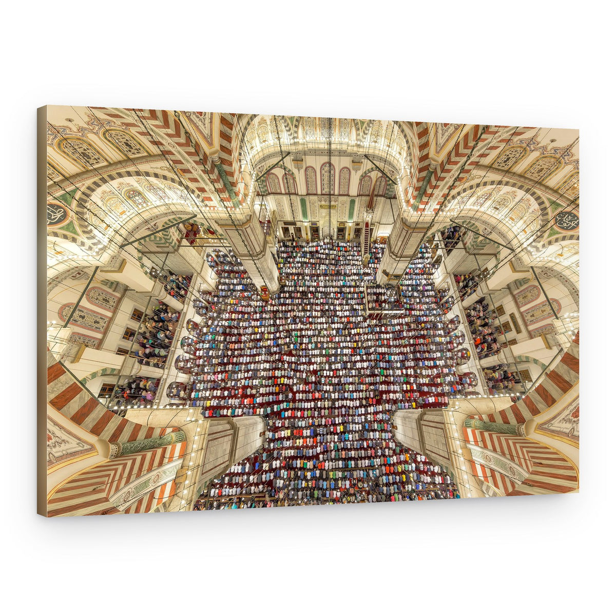 Grand Mosque Prayer – Canvas Print