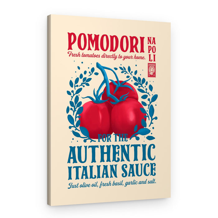 Vintage Italian Tomatoes – Canvas Print