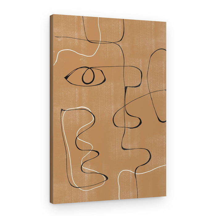 Whimsical Lines – Canvas Print