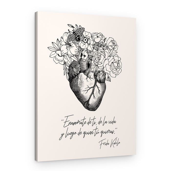 Self Love Blossom – Canvas Print