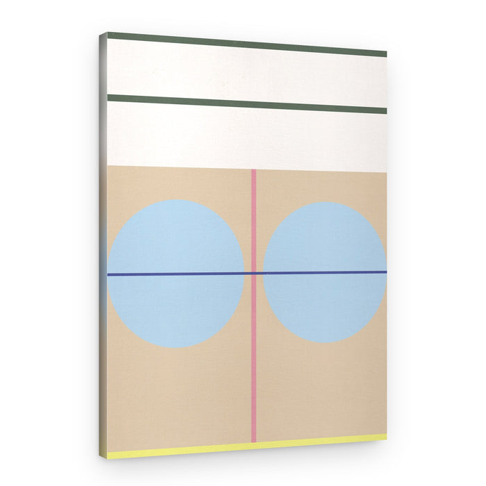 Geometric Circles Harmony – Canvas Print