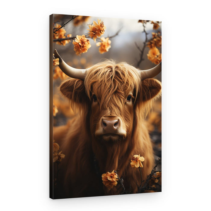 Golden Highland Peace – Canvas Print