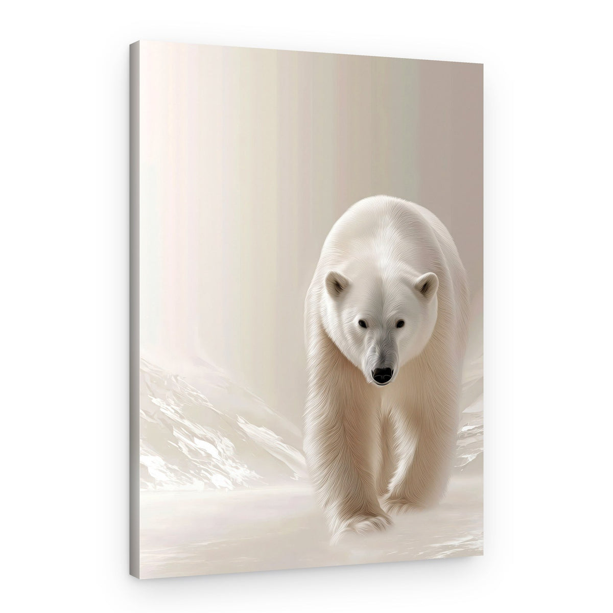 Majestic Polar Bear – Canvas Print